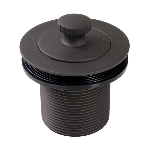 112 Lift and Turn Tub Drain with 134 Body Thread, Oil Rubbed Bronze